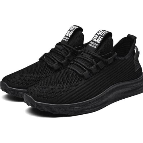Fashion Men Running Shoes Breathable Comfortable Sneaker for Man Casual Flying Mesh Sports Shoes Zapatilla Ligera Hombre Gift