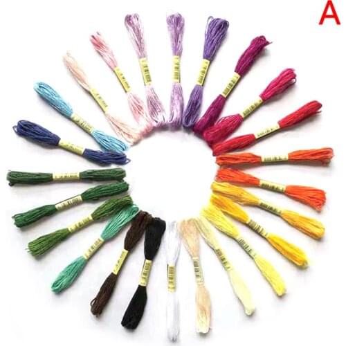 24pcs/36pcs/50pcs/100pcs/Set Polyester cotton Sewing Cross Stitch Embroidery Thread Floss Kit DIY Sewing Tools