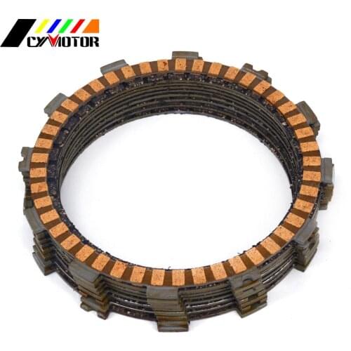 9PCS Motocycle Clutch Friction Plates Disc Set For LT-Z400 LT-400F KSF400 KFX400 KSF KFX 400 Quad Sport Z400 05 06 07 08 09-12