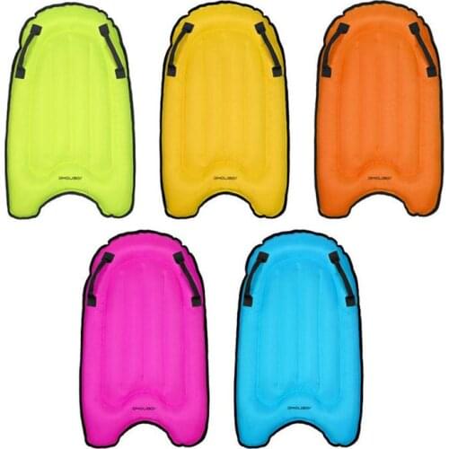 PVC Inflatable Cushion Surfboard Swimming Pool Sea Floating Mats Swimming Training Aid Watersports Accessory