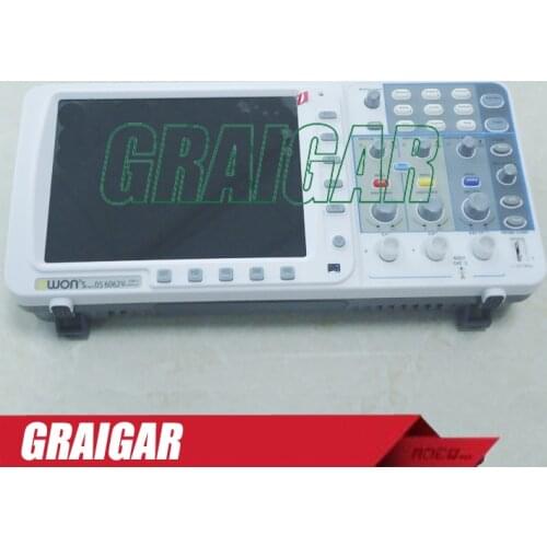 SDS8302 OWON Portable digital oscilloscope 200MHz bandwidth, 2.5GMS/s sample rate, 2+1channels, 8" color LCD disply