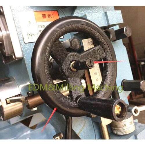 CNC Milling Machine Part Hand Wheel B125+126 Forward Feed Reverse Knob Assembly B110+111 For Bridgepor Mill Tool