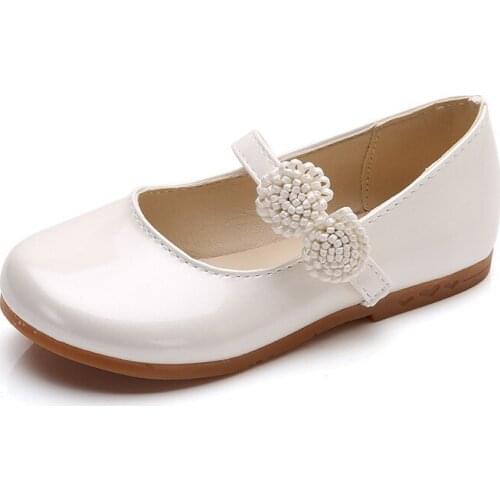 Autumn NEW childrens leather shoes Girl Princess Shoes Spring Autumn elegant student Dance Wedding Party Shoes