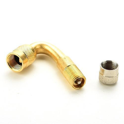 45 Degree Angle Tyre Valve Extension Motorcycle Car Bicycle Valve Adapter