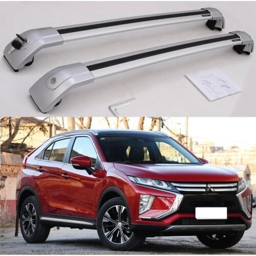 New Silver for Mitsubishi Eclipse Cross 2018 2019 2020 Baggage luggage roof rack roof rail cross bar