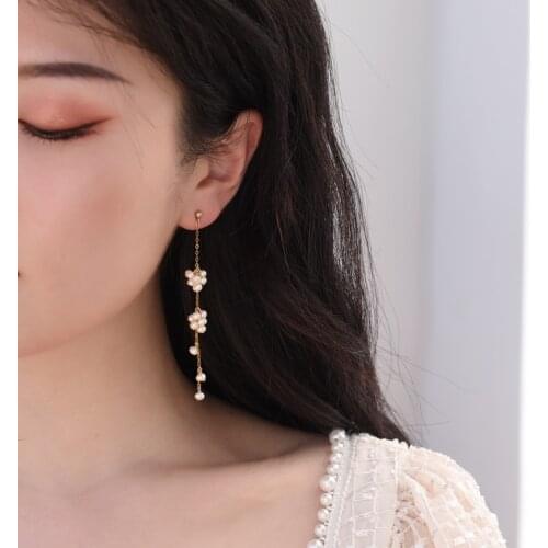 Lily Jewelry 925 Sterling Silver Pearl Stud Earring 14K Gold Filled Natural Real Pearl Boho Earring Handmade Jewelry Women Gift