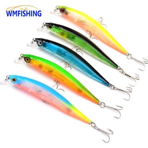 1pcs Fishing Lures Minnow Wobbler Floating Bass Trolling Artificial Hard Bait Crankbait Carp Pesca Fishing Tackle Peche