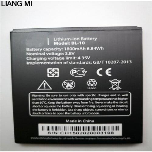 1800mAh phone Battery for THL BL-10 Backup Li-ion Battery for THL BL-10 BL10 T12 Replacement with phone stander