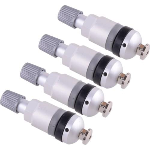 4pcs/Set Auto TPMS Tyre Pressure Sensor Valve Stem Repair Kit Accessories Car Metal Fit For BMW 5 Series