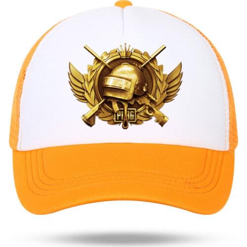 Gun Game PUBG Hat PUBG Baseball Caps Winner Playerunknowns Battlegrounds Hat For Unisex Women Men Parent-child Hats Mesh Caps
