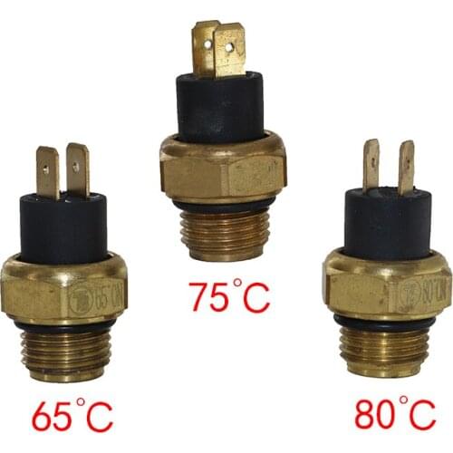 Motorcycle Electric Radiator Coolant Fan Water Temperature Thermostat Switch Temp Sensor M16 for 200 250 400 450