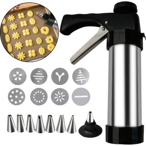 Maker Cookie Press Cake Decoration Press Molds for Baking DIY Cake Cookie Biscuit Dessert Gifts for Friends