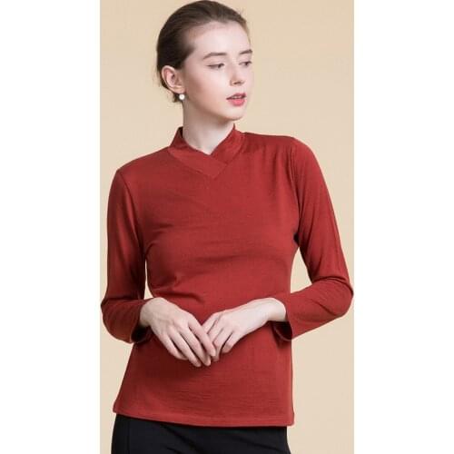 Женские пуловеры с V-образным вырезом Kaoteter China At AliExpress