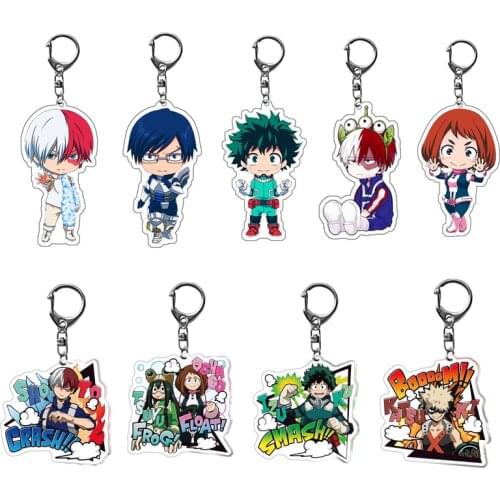 My Hero Academia Figure Age of Heroes Figurine Deku Action Collectible Model Decorations Doll Toys For Children Key Chain Toys