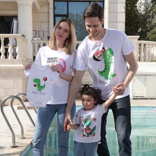 LOVMMBABY Same T-shirts For Mom And Daughter