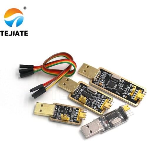 CH340G CH340E CH340 Mini serial port module of PL2303 USB 2.0 to TTL 5V 3.3V Compatible with Win XP/VISTA/7/8/8.1/10