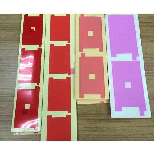 Ekvinor 100pcs/lot Backlight Red Film Sticker For iphone 6 4.7'' 6G 5S 5 5C 4S 4 LCD Sreen Display Digitizer back light Sticker