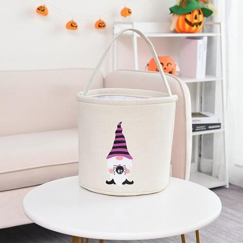Halloween Candy Bag Storage Belt Shopping Basket Wrapping Packing Pouch Pastry Tool Decorative Party Supplies Durable