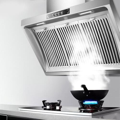 304 Stainless Steel Panel Hanging Range Hood Household Extractor Hood 900mm Side Suction CXW-268-F For Kitchen Supplies