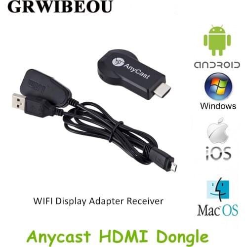 TV Stick AnyCast M2 Plus 1080P Wireless WiFi Display TV Dongle Receiver for Airplay 1080P HDMI TV Stick for DLNA Miracast