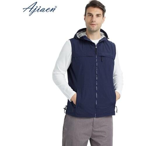 New Arrivals electromagnetic radiation protective zipper hooded vest 5g communication EMF shielding sleeveless short jacket