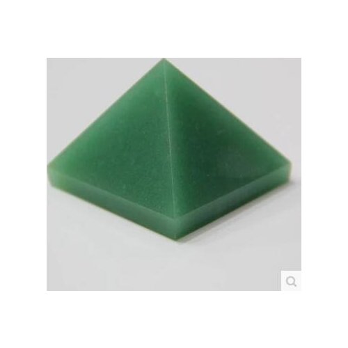30mm 100% natural Green Aventurine quartz crystal pyramid Chakra Stones Healing Reiki Free shipping