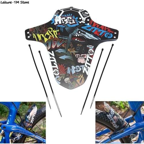 Bike Fender Mountain Bicycle Fender Front Rear Mudguard Road Cycling Wheel Eyebrow Protector Bicycle Lightweight Accessorie