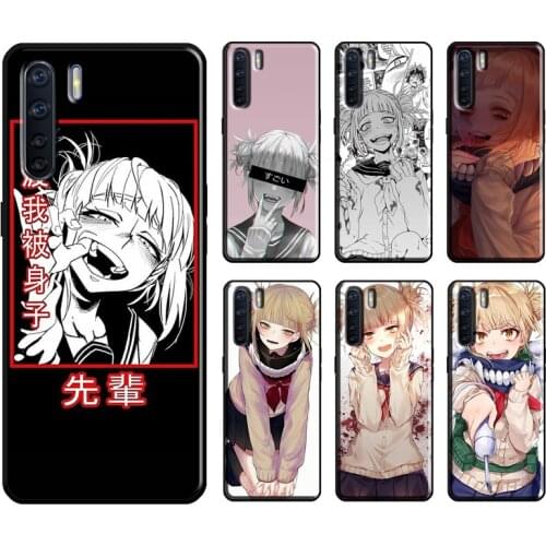 Toga Himiko My Hero Academia Case For OPPO A1K A3S A5S A15 A52 A72 A83 A91 F5 A5 A9 A31 A53 2020 Reno 2 Z 4 Pro Coque