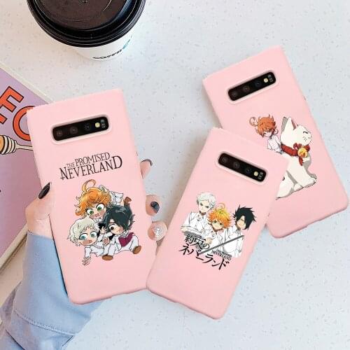 The Promised Neverland phone Case Cover for Samsung Galaxy s20 Ultra s8 s9 s10 plus A50 A10 A20 A30 A70 A60 A51 A71 S