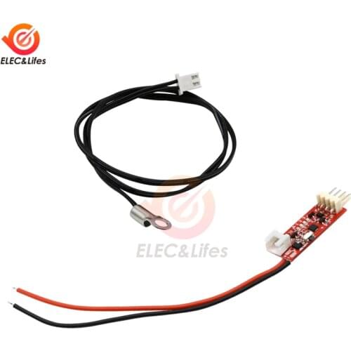 DC 12V Four-wire PWM fan temperature control Speed controller automatic shutdown Speed Regulator