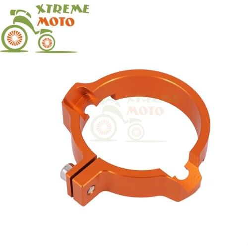 CNC NEW Exhaust Muffler Pipe Clamp Adaptation Flange For KTM SX250 EXC250 EXC300 EXC 300 Two Stroke Off-road Motorcycle 2020