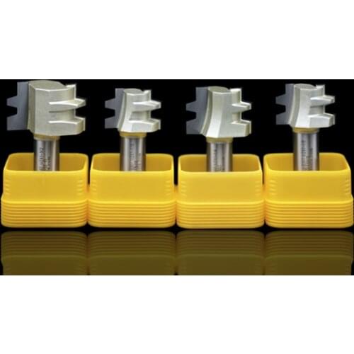 Fresas para cnc router bit woodworking tools 15 degree wood milling cutter carbide tenon mills 1/4" & 1/2" shank - arden