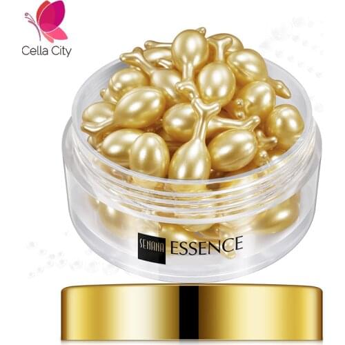 Cellacity Women Skin Care Essence Clear and Moisturizing Essence Placenta Capsule Chicken Leg Cosmetics Products Wholesale