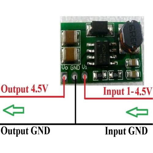 DD0606SA_4V5 1-4.5V to 4.5V DC DC Step up Boost Converter Module Power Supply Board for aaa duracell DC Motor car