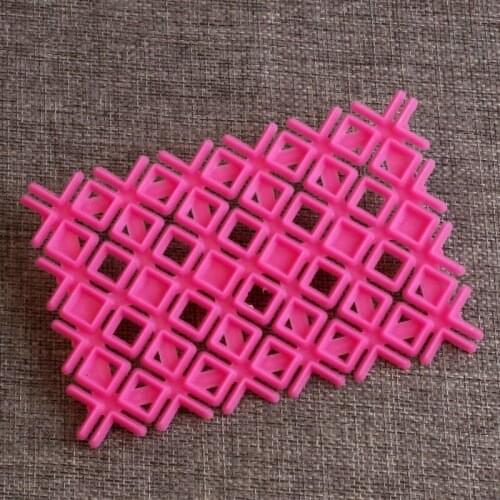 Plastic Square Grid Baking Cake Decoration Mold Cake Moulds Fondant Cookie Cutter Tools Gift