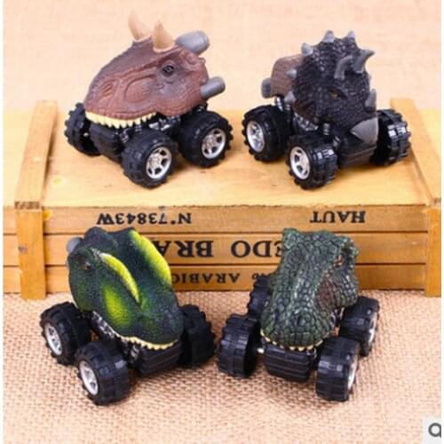 Childrens Day Gift Toy Dinosaur Model Mini Toy Car Back Of The Car Gift Truck Hobby Funn