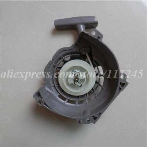 63CC RECOIL STARTER ASSEMBLY FITS HUASHENG & MORE 1E48F 2 STROKE AUGER DIGGER PULL START GRIP ROPE REWIND SPRING ASSEMBLY AUGER