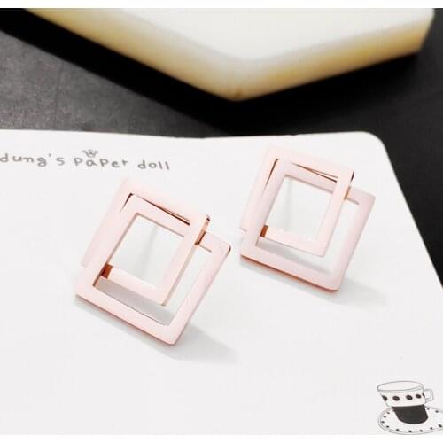 STE2 Natural Amethyst Sterling Silver Drop Earring For Women Natural Amethyst February Birthstone Clean Quality Earrings