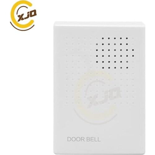XJQ Wired Doorbell DC 12V Vocal Chime For Office Home Access Control System Wired 12V Door Bell