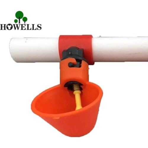 10 Pcs Automatic Quail Chicken Drinking Chicken Fowl Drinker Cups Breeding equip Farm Animal water Supplies Accessories
