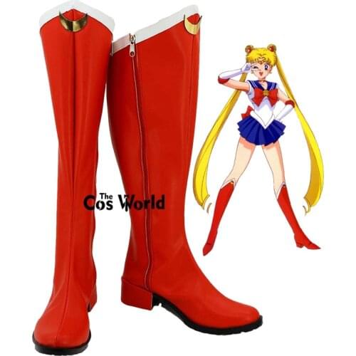 Moon Tsukino Usagi Anime Customize Cosplay Shoes Boots