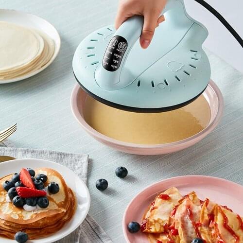 Pancake Maker Spring Roll Maker Pancake Maker Smart Electric Baking Pan Ceramic Batter Basin