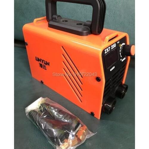 For free 250A 220V Compact Mini MMA Welder Inverter ARC Welding Machine Stick Welder