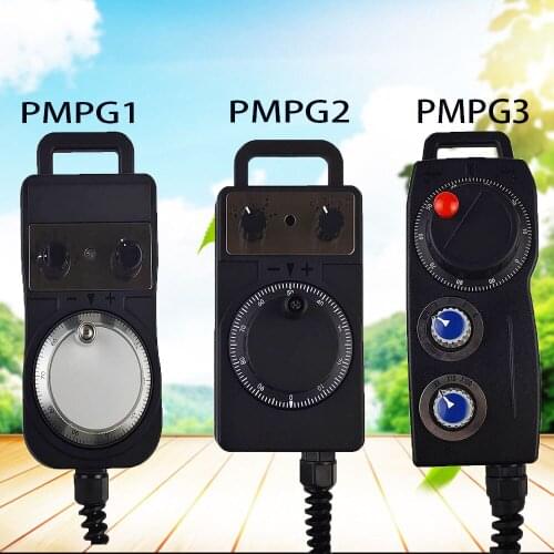 4/6-axis MPGCNC electronic handwheel mach3 controller FAGOR GSK Siemens Mitsubishi 5V manual pulse generator metal handwheel