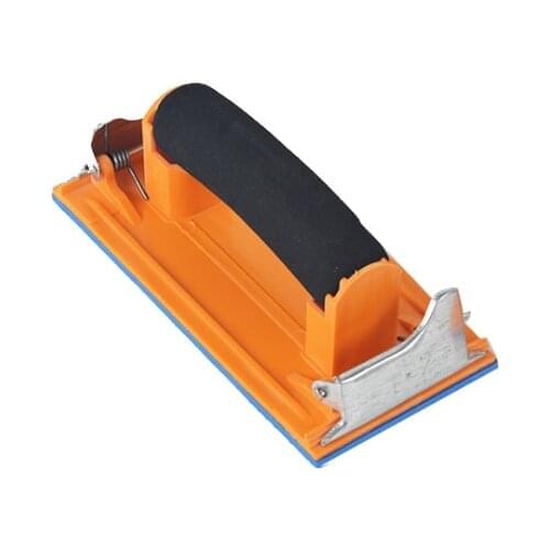 Woodworking Sandpapers Holder Streamline Grinding Polishing Tools for Walls Sand Frame Abrasive Tools Wood Manual Hand Sander
