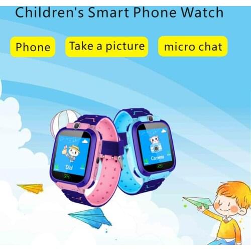 Kids Smart Watches English Version Waterproof Antilost Children Touch Scree Intelligent Watch LBS Positioning Talking Watch