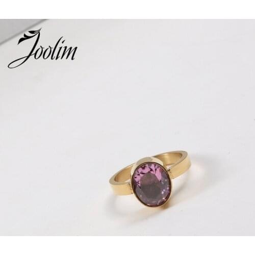 Joolim Rings With Cubic Zirkonia For Women