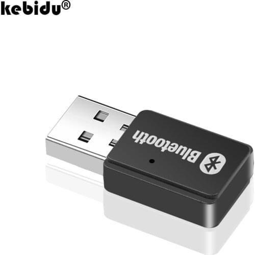 Kebidu Wireless Stereo Audio Music Adapter Bluetooth 5.0+EDR AD2P Transmitter for Windows 7/8/10/XP Linux Computer PC