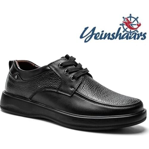 Mens Shoes Casual Luxury Business Formal Shoes 100% Cow Leather Footwear Black Sneakers Men Loafers Vintage Tooling Male Flats