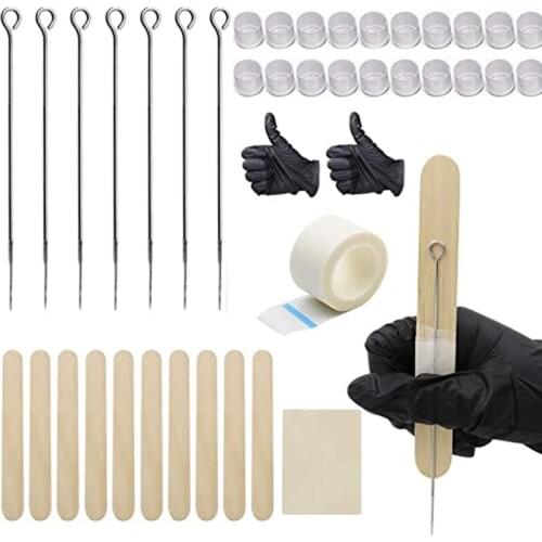 Tattoo Kits Hand Poke and Stick Tattoo Kit Complete Professional DIY Tattoo Hand Poke Pen Kit Including Tattoo Needles Supplies